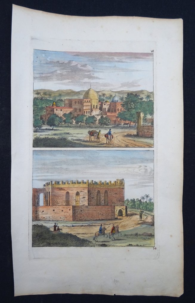 Africa - Cairo, Cairo Vecchio; O. Dapper / Jacob van Meurs - No title- Old Cairo - 1681-1700 #1.0