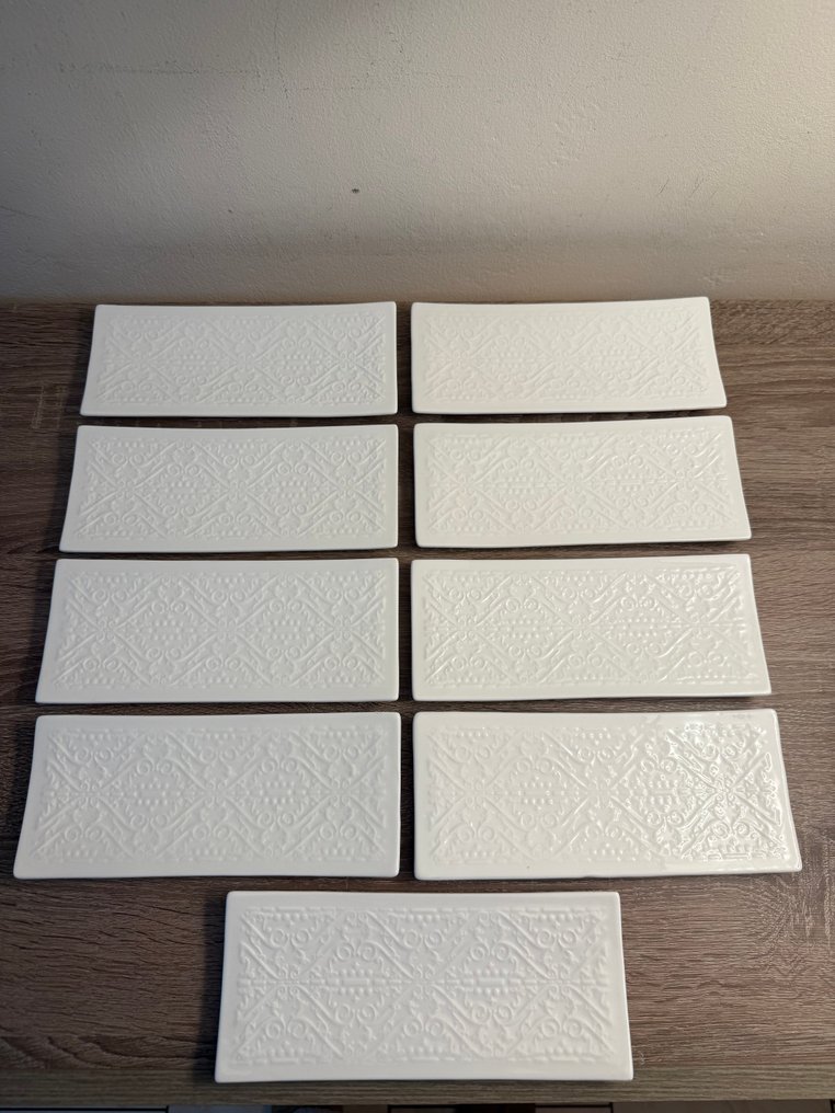 Marcel Wanders for KLM - 盤子 (9) - Sushi dishes - 瓷器 #1.0