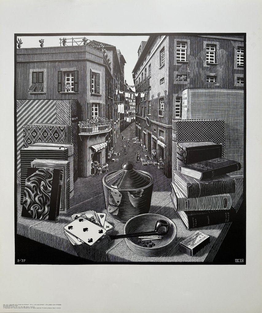 Maurits Cornelis Escher (1898-1972) - Nature Morte #1.0