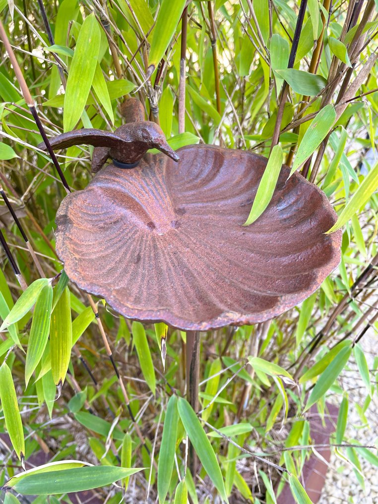  鸟浴盆 - 铸铁 - 鸟食碗 - 99 厘米 #1.0