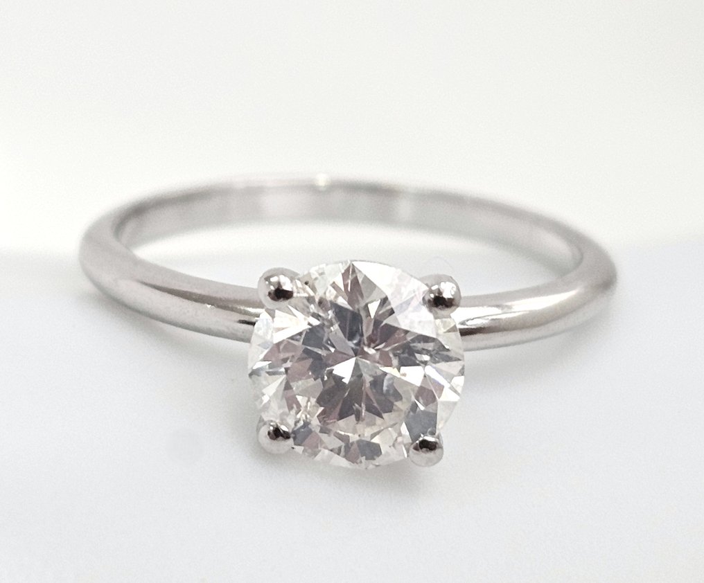 没有保留价 - 戒指 - 14K包金 白金 -  1.50ct. tw. 钻石 (天然) - 钻石 #3.2