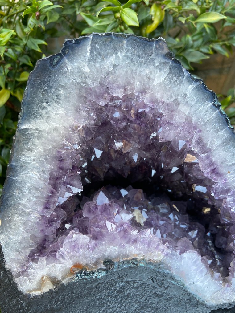 Amethyst Geode - Height: 22 cm - Width: 22 cm- 7 kg - (1) #2.1