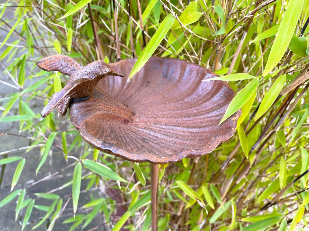  鸟浴盆 - 铸铁 - 鸟食碗 - 99 厘米 #1.0