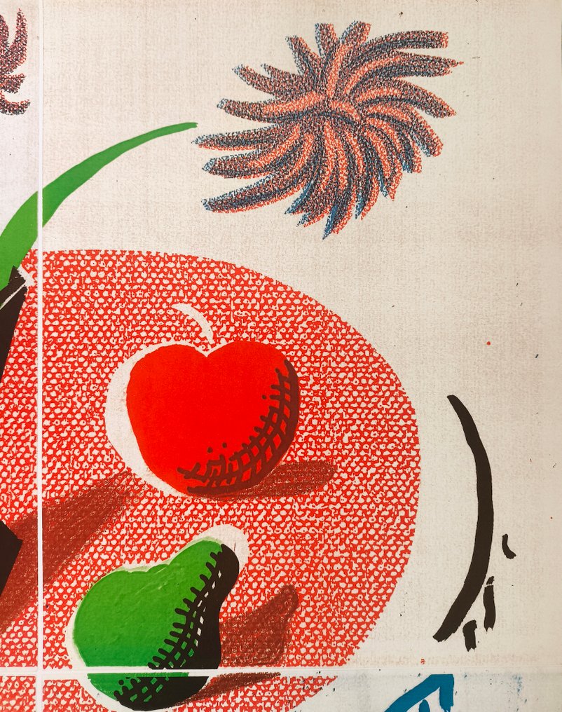 David Hockney (1937) - "Fiesta, 1988" #2.1