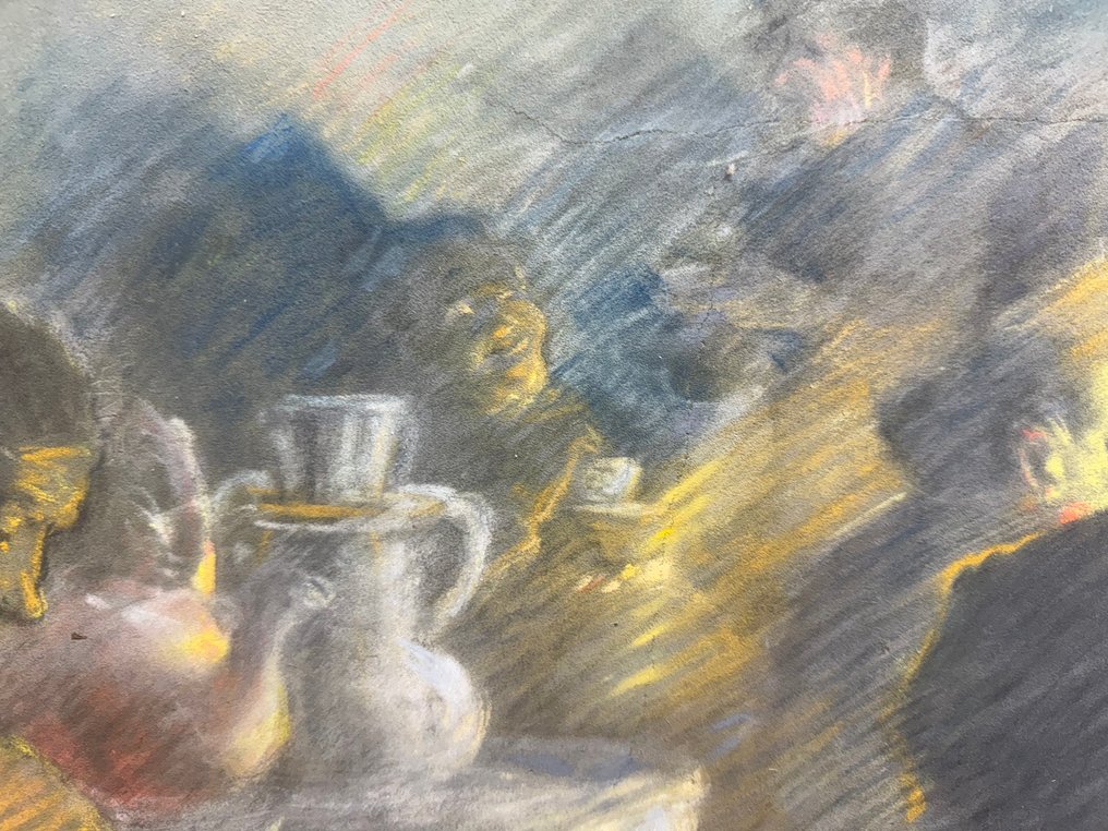 Lionello Balestrieri (1872-1958) - Giocatori di carte #4.3