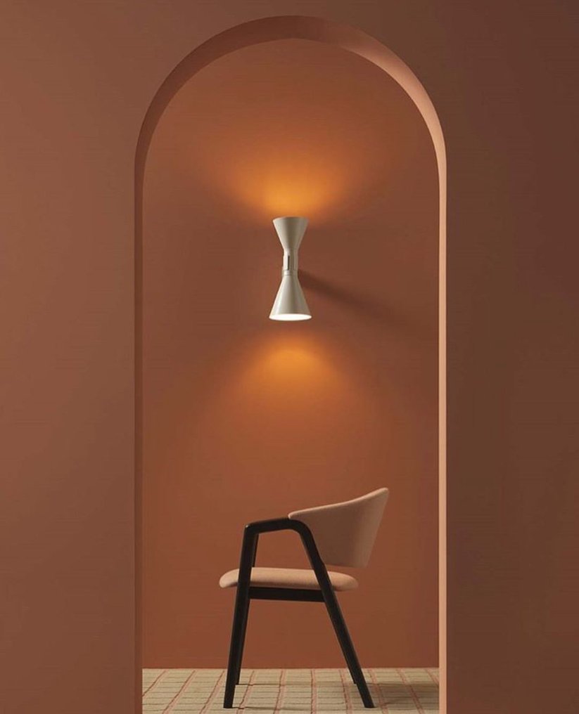 Le Corbusier - 灯具 - 马赛迷你贴花，灰色 - 金属 #2.1