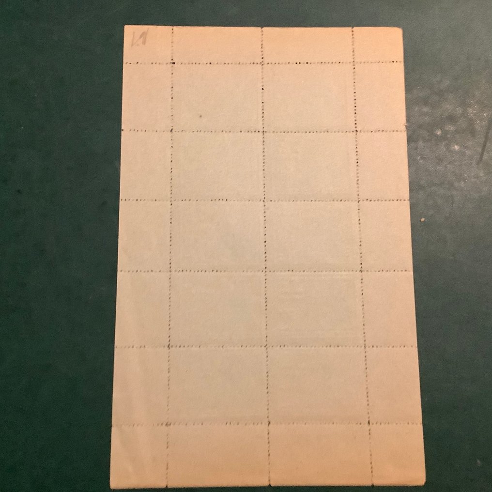 德意志帝国-占领法国（1941-1945） 1945 - 圣纳扎尔：50美分在罕见的小张纸上 - Michel KB 1 #4.3