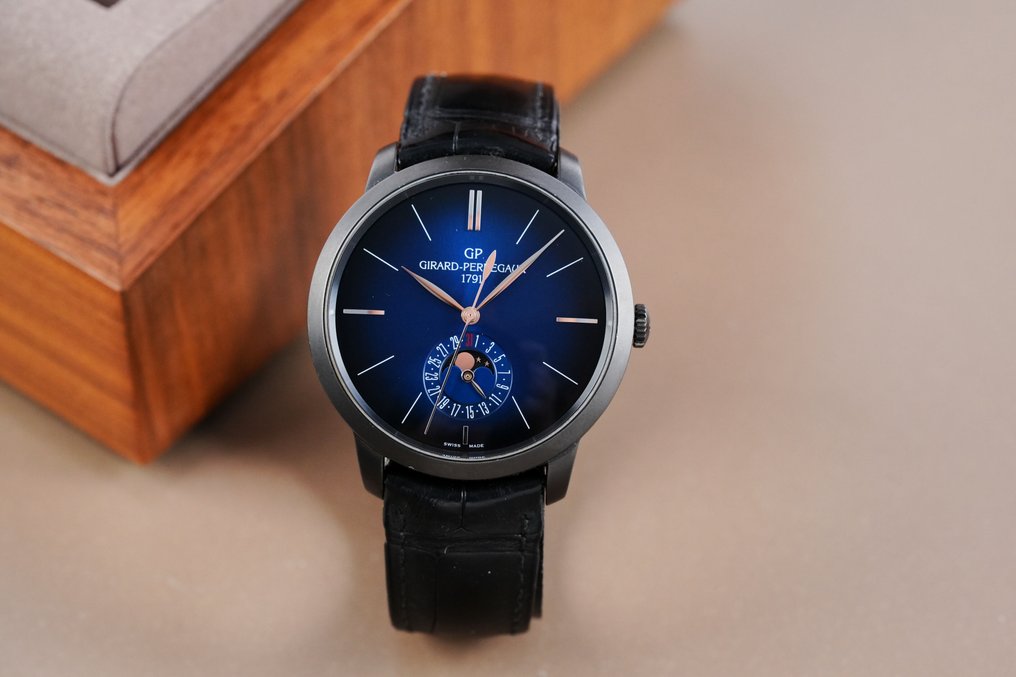 Girard-Perregaux - Perregaux 1966 Blue Moon Dial - 49545-11-432-BH6A - Miehet - 2010-2020 #1.0