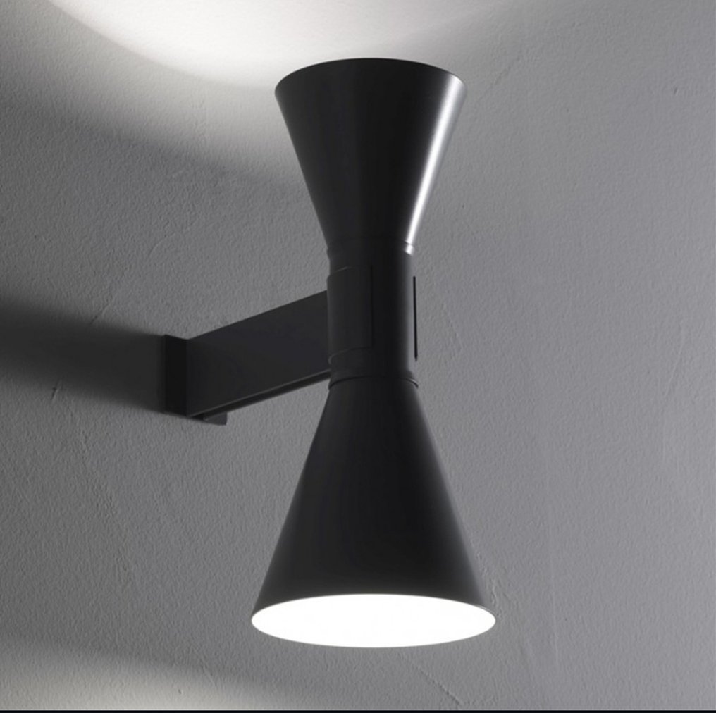 Le Corbusier - 灯具 - 马赛迷你贴花，灰色 - 金属 #4.3