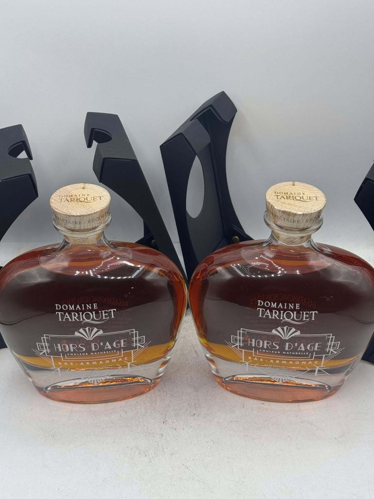 Tariquet - Hors d'Age Bas-Armagnac - Art Deco  - 70cl - 2 bottles #4.3