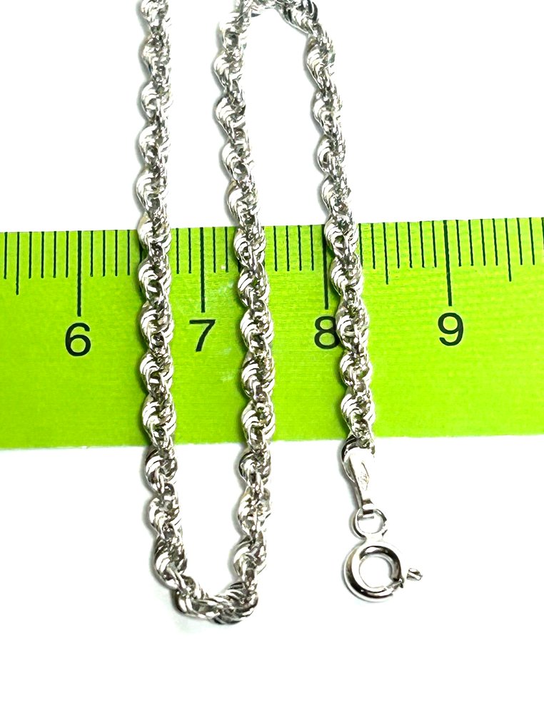 没有保留价 - 手镯 - 18K包金 白金 #3.2