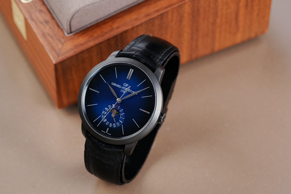 Girard-Perregaux - Perregaux 1966 Blue Moon Dial - 49545-11-432-BH6A - Miehet - 2010-2020 #2.1