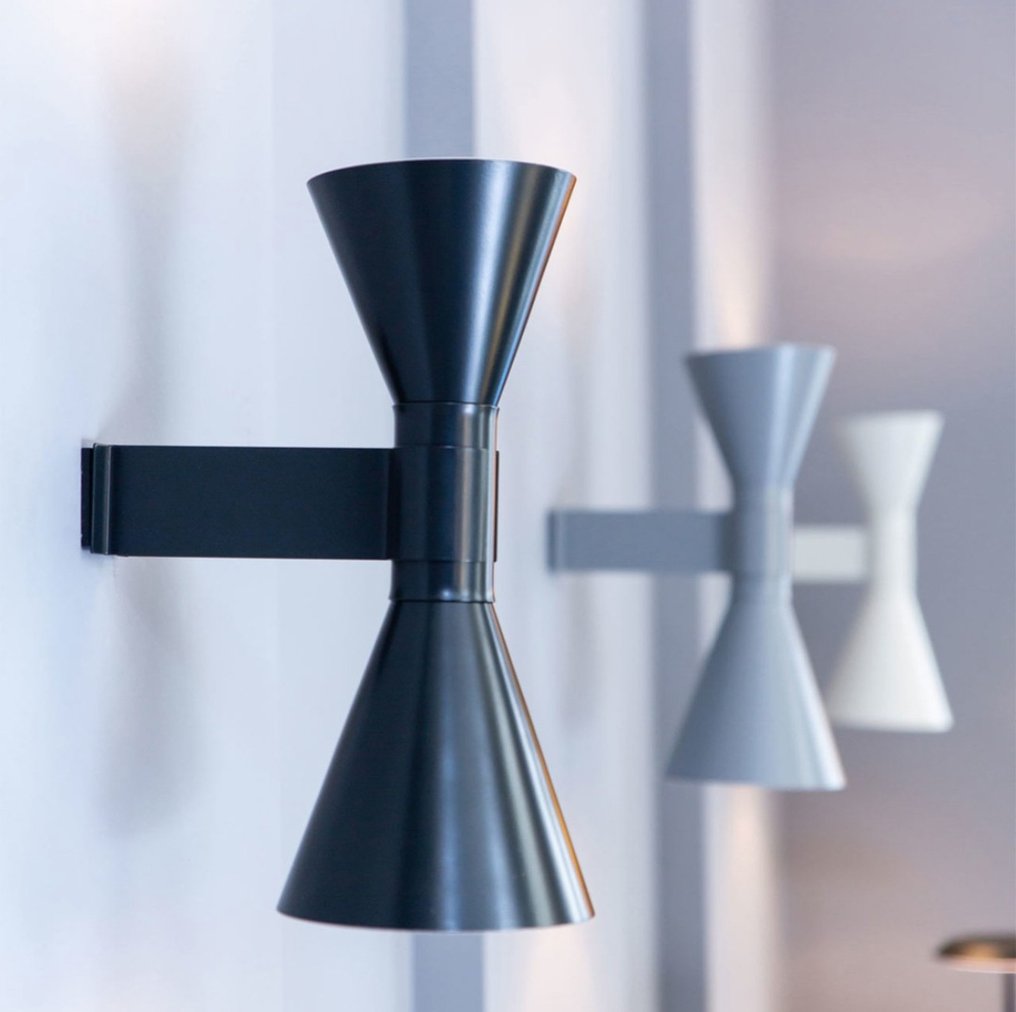 Le Corbusier - 灯具 - 马赛迷你贴花，灰色 - 金属 #1.0