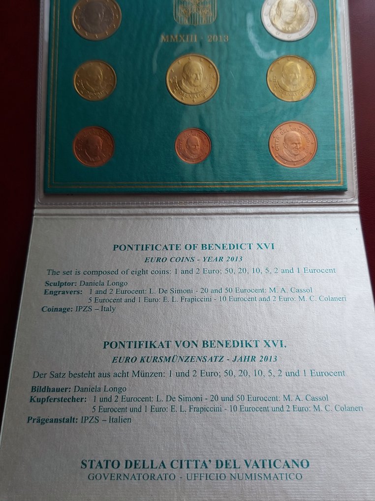 Vatican. Year Set (BU) 2013  (No reserve price) #4.3