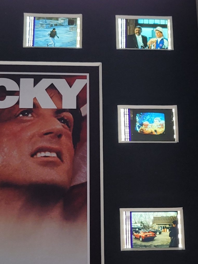 Rocky 5 - Framed Film Cell Display with COA #3.2