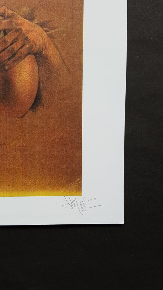 Serpieri, Paolo Eleuteri - 1 Offset Print - Druuna - Erotischer Druck Liebespaar #1.0