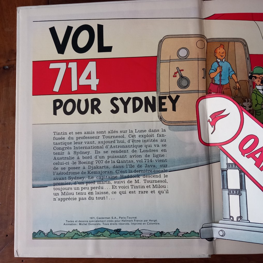 Tintin T22 - Vol 714 pour Sydney - 1 Album Pop-Hop #2.1