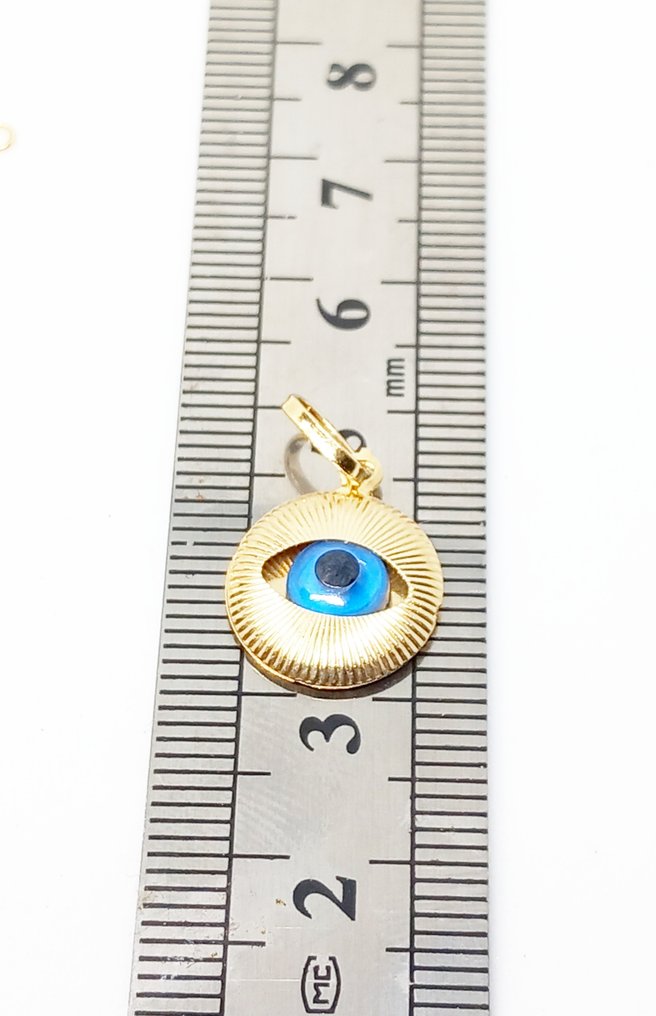 Collier avec pendentif - 18 carats Or jaune #3.2