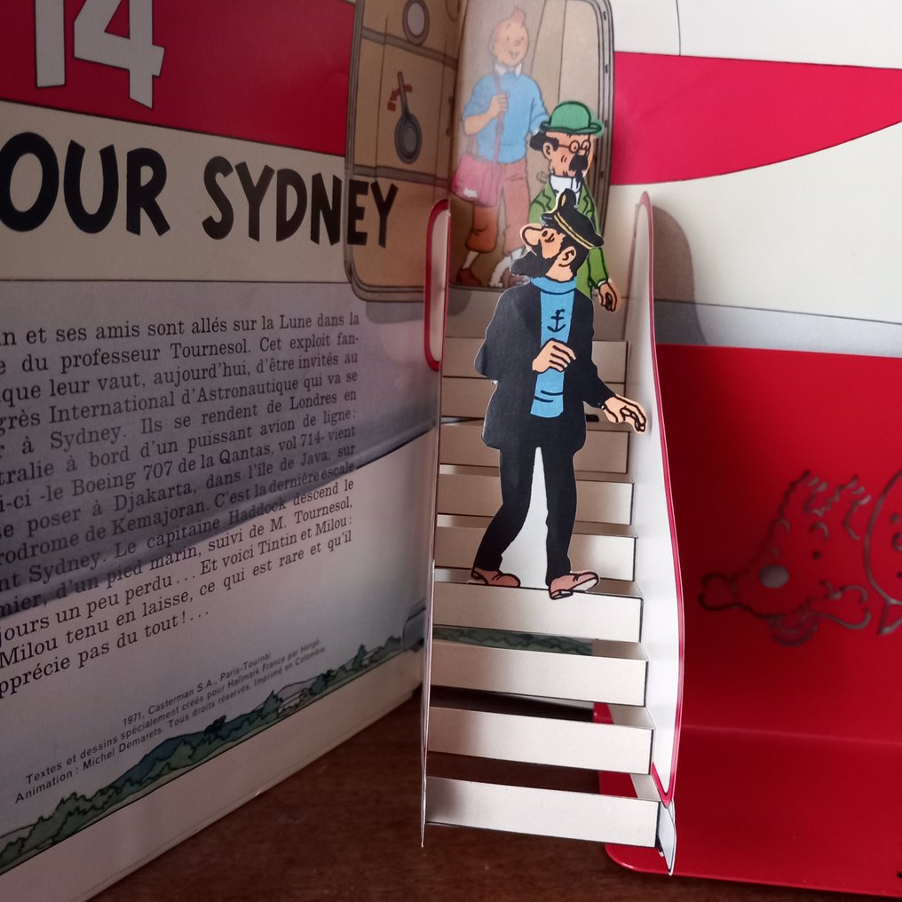 Tintin T22 - Vol 714 pour Sydney - 1 Album Pop-Hop #4.3