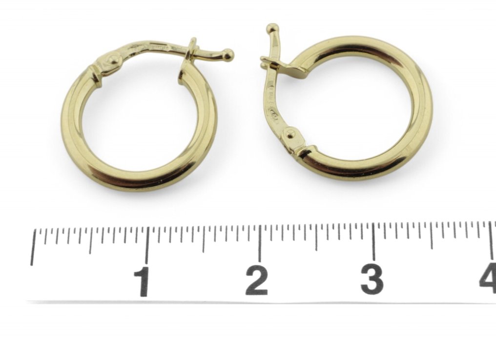 χωρίς τιμή ασφαλείας - Σκουλαρίκια - 18 καράτια Κίτρινο χρυσό #3.2