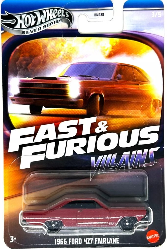 Hot Wheels 1:64 - Model car (5) - *No Reserve*2025 Hot Wheels Fast And Furious Villains - Walmart Exclusive #3.2