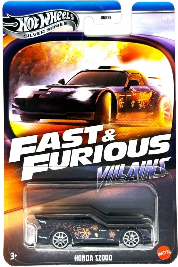 Hot Wheels 1:64 - Model car (5) - *No Reserve*2025 Hot Wheels Fast And Furious Villains - Walmart Exclusive #1.0