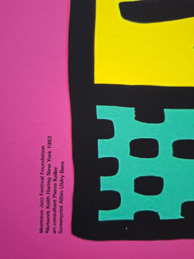 Keith Haring (after) - Jazz montreux #3.2