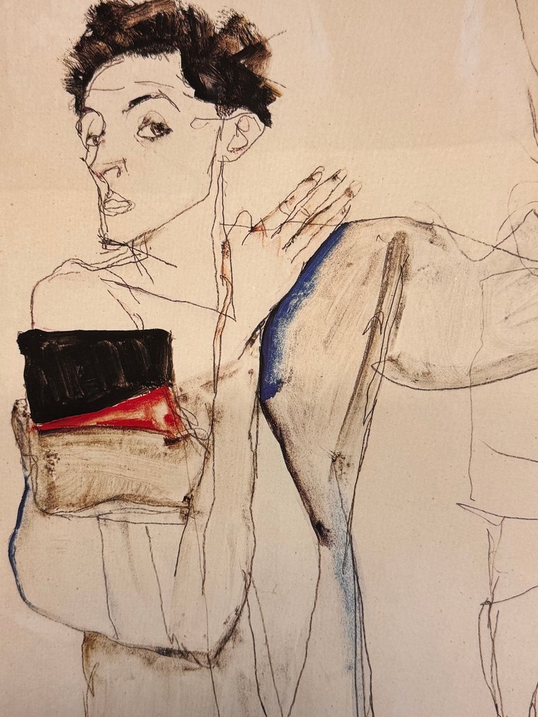 Egon Schiele (1890-1918), (after) - Selbstbildnis #2.1