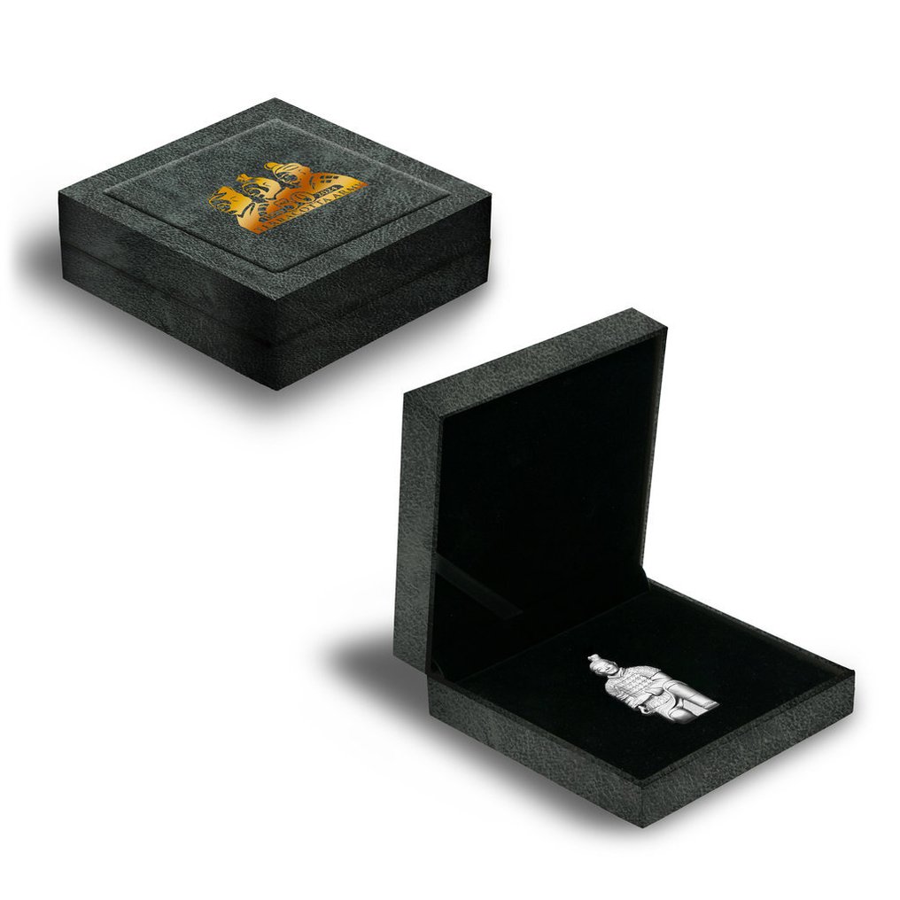 Fidji. 1 Dollar 2024 50th Anniversary Discovery Terracotta Army - 3D - 2 oz #3.2