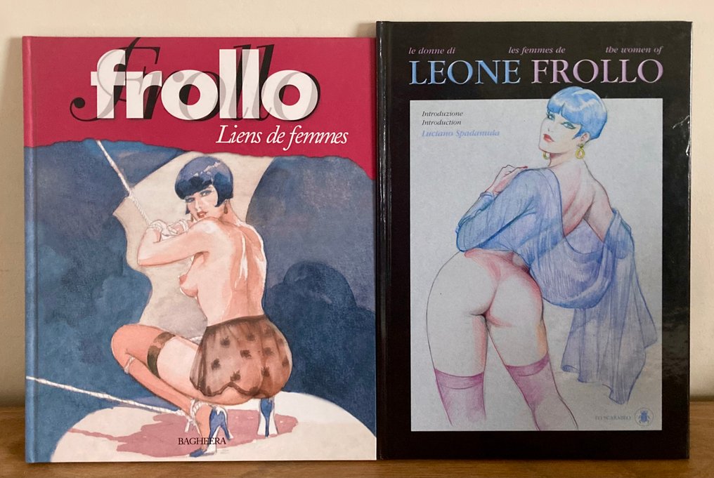 Erotique - Les femmes de Leone Frollo - Liens de femme - 2 Album - Prima edizione - 2000/2003 #1.0