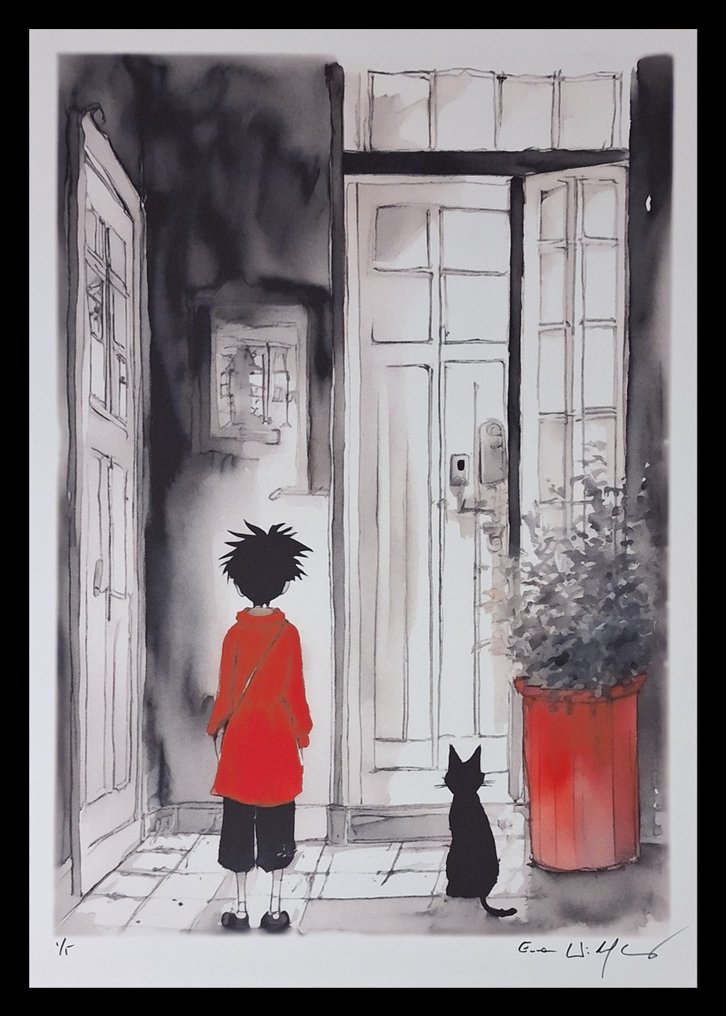 Kiki's Delivery Service - watercolor edition by Emma Wildfang - Large size #1.0