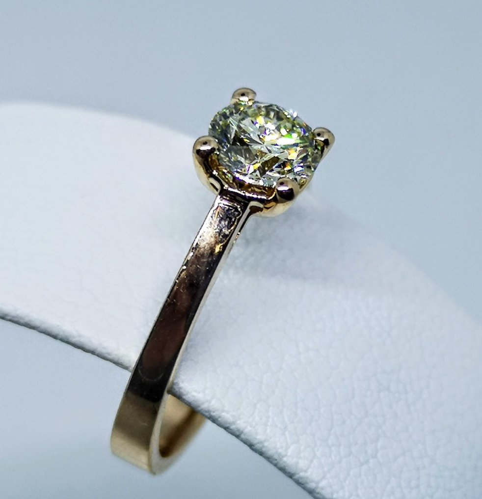 No reserve price - Ring - 18 kt. Rose gold -  0.76ct. tw. Diamond (Natural) - 0.76 ct VVS2 #1.0