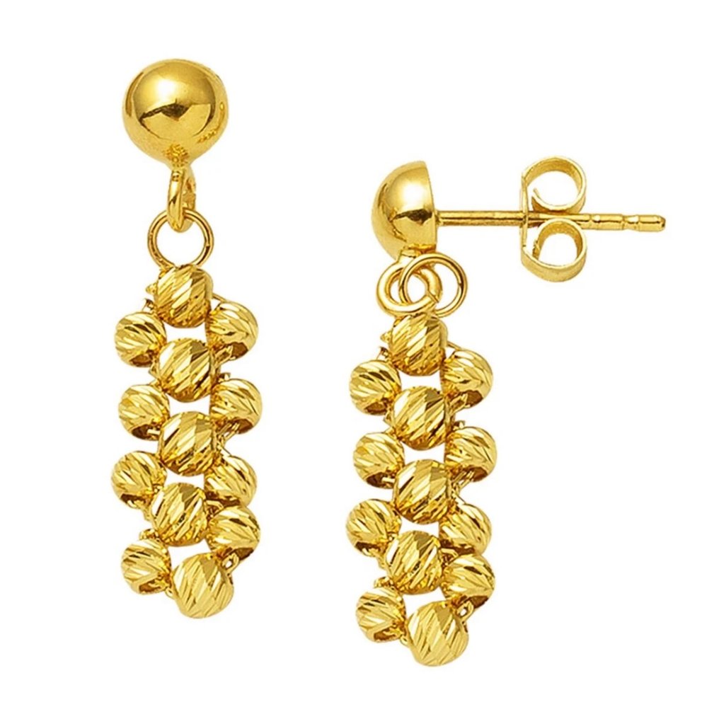 Handmade - 耳環 - 14 克拉 黃金 - Dorika 耳环 #3.2