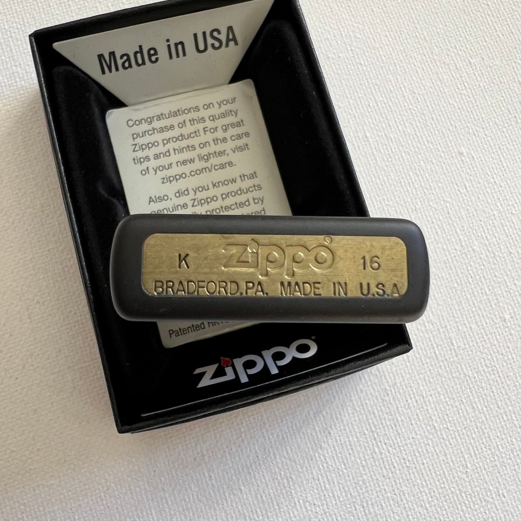 Zippo - limited edition anno 2016 - χωρίς τιμή ασφαλείας - Αναπτήρας - Χάλυβας #1.0