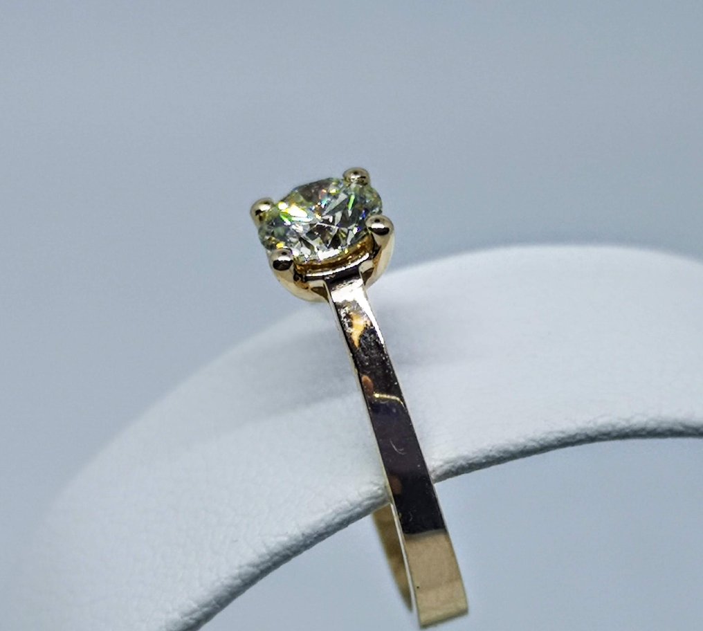 No reserve price - Ring - 18 kt. Rose gold -  0.76ct. tw. Diamond (Natural) - 0.76 ct VVS2 #1.0