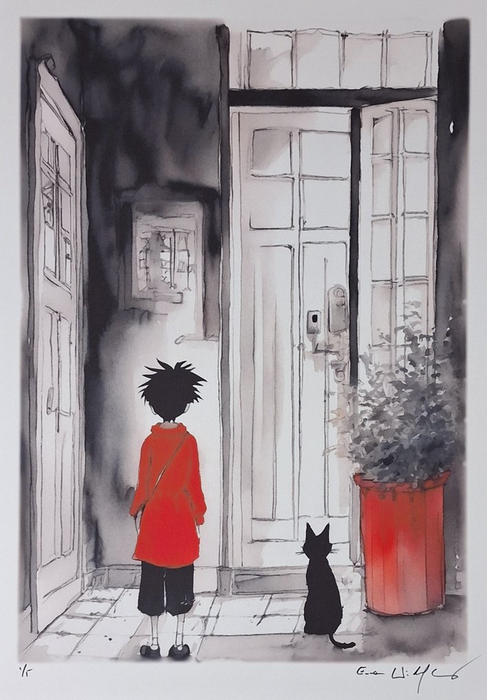 Kiki's Delivery Service - watercolor edition by Emma Wildfang - Large size #2.1