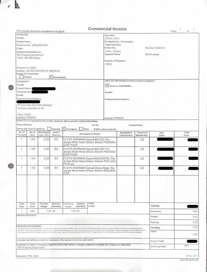 Floyd Norman; Rick Farmiloe - 1 Original drawing - The Jungle Book - 2017 #4.3