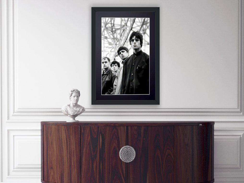 Oasis 1990s - Fine Art Photography - Luxury Wooden Frame 70X50 cm - Limited Edition 03 of 20 - Serial 134 - Original Certificate (COA), Hologram - 100% New. Shipping Reduction from 3 items #2.1