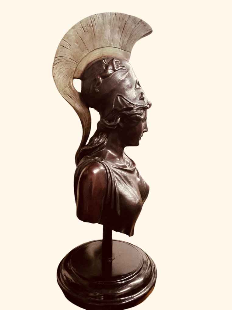 Sculpture, Busto di Atena - 100 cm - Bronze #1.0
