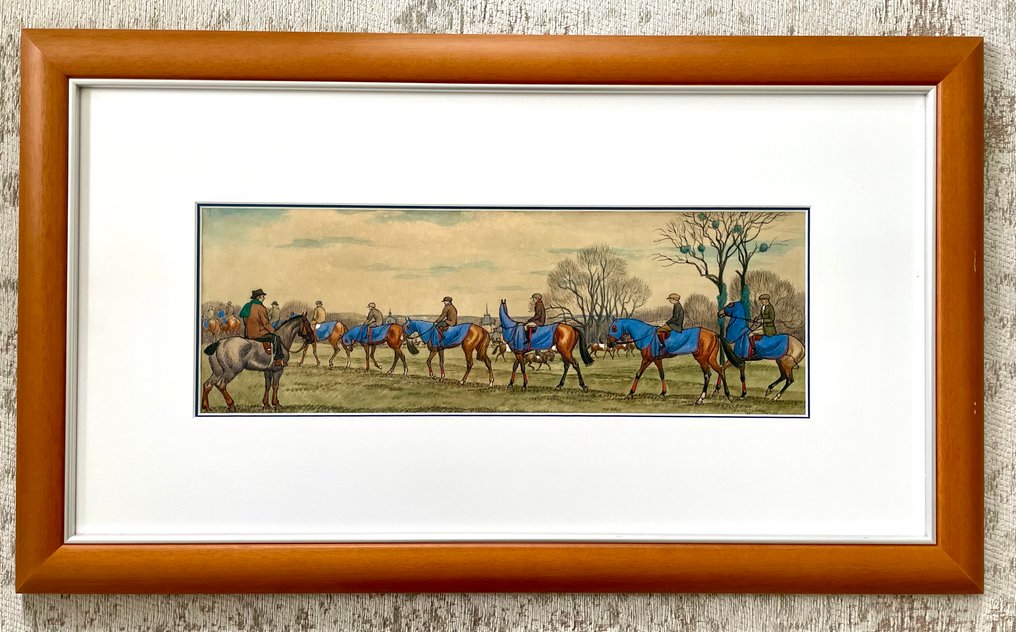 Maurice Taquoy (1878-1952) - Entrainement à chantilly #2.1