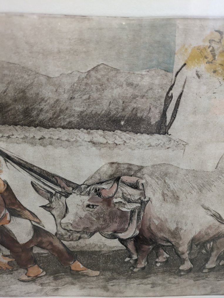 Rudolf Complojer (1905-1992) - Carro di Buoi #3.2