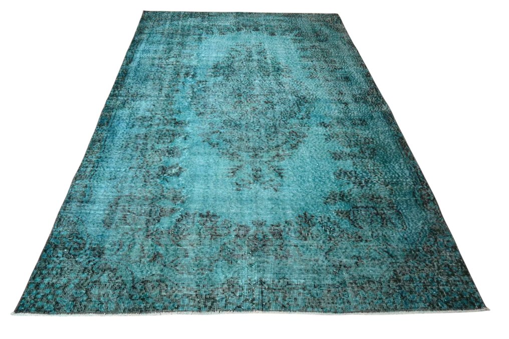 Turquoise vintage - Rug - 255 cm - 160 cm - with certificate #2.1