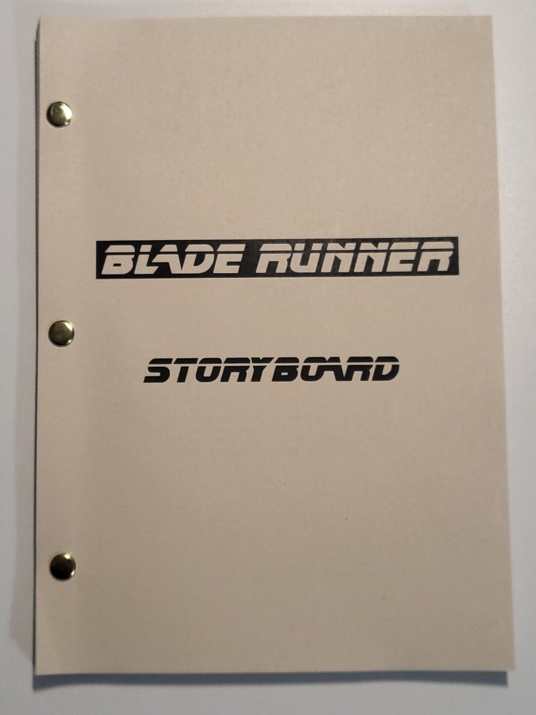 Blade Runner (1982) - Storyboard - Harrison Ford and Rutger Hauer - Warner Bros. #1.0