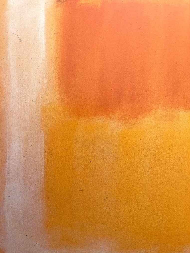 Mark Rothko (after) - Untitled (Violet, Black, Orange, Yellow on White and Red) - Offset lithography - VG licensed print #3.2