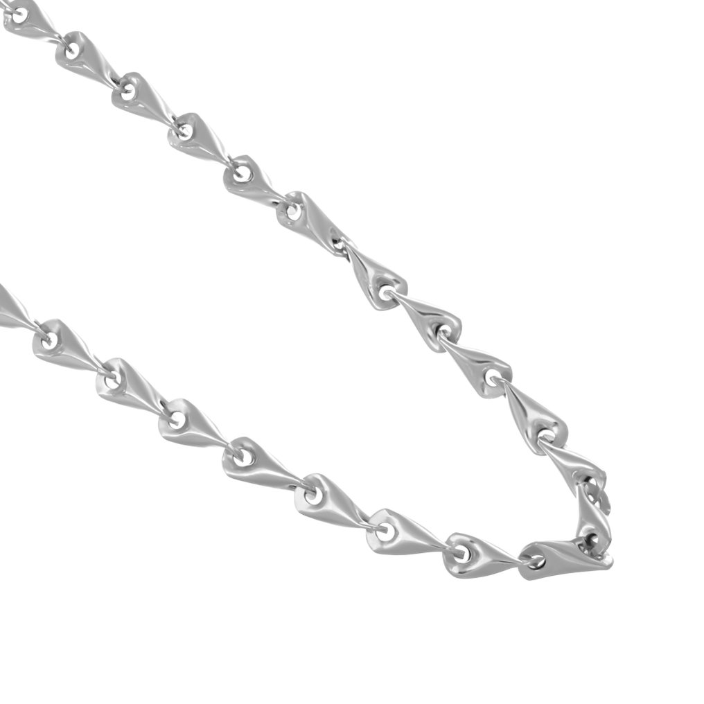 Halskette - 18 kt Weißgold #4.3