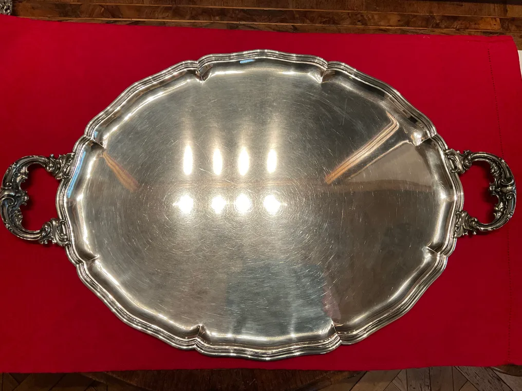 Vassoio da portata - Argento - Argento 800 #1.0