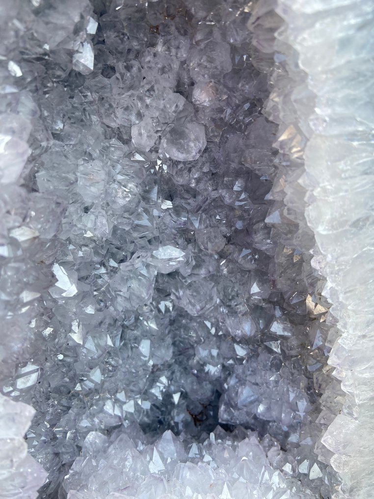 Quartz Geode - Height: 30 cm - Width: 19 cm- 8 kg - (1) #2.1