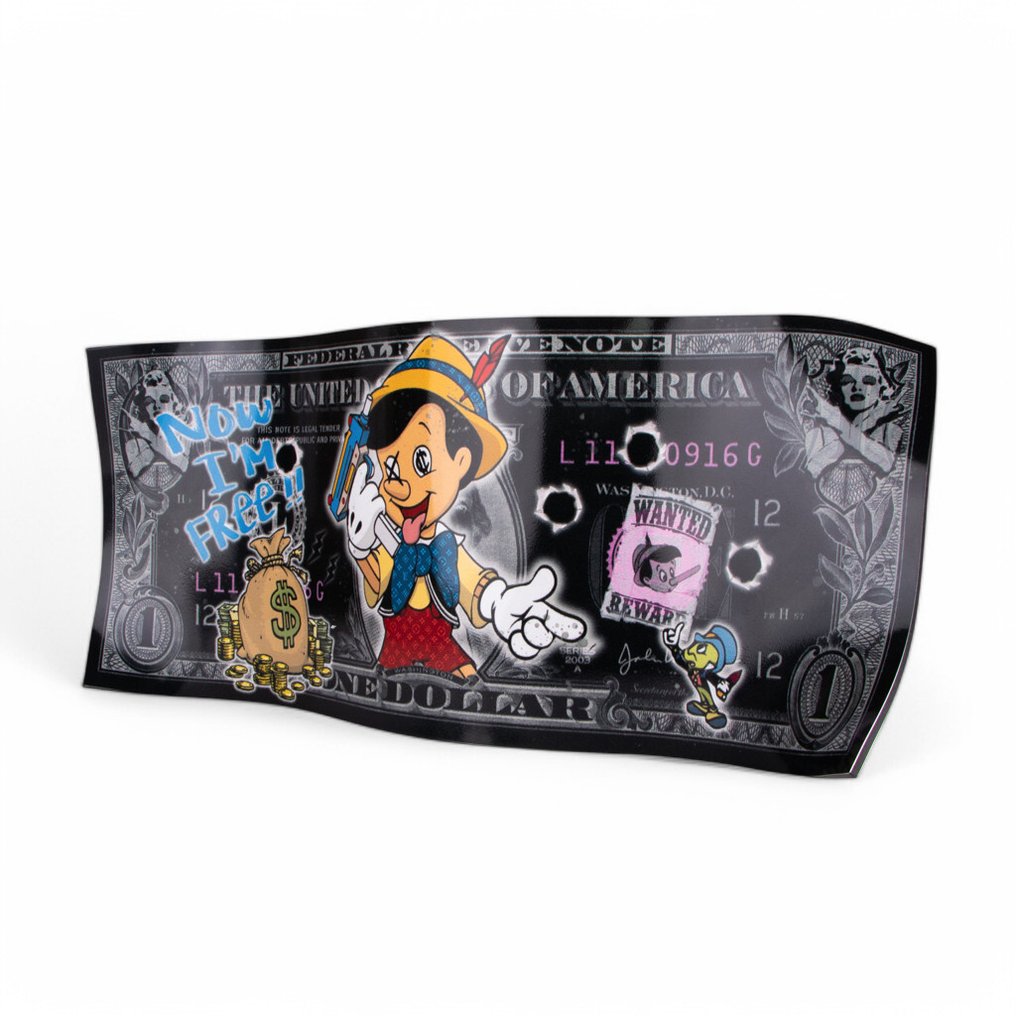 SKE - Now I'm Free - Aluminium dollar #1.0