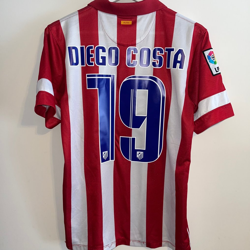 Atlético Madrid - 西甲联赛 - Diego Costa - 2013 - 足球衫 #1.0