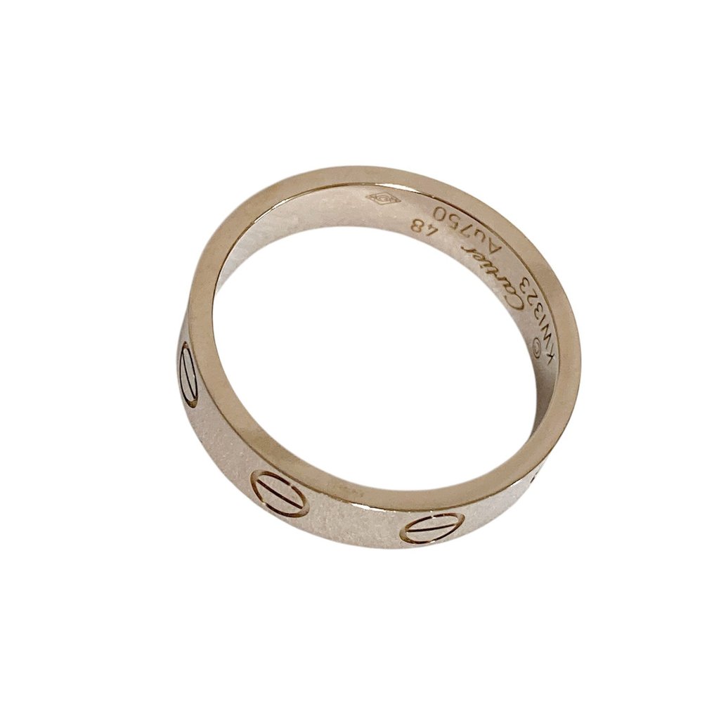 Cartier - 戒指 - Mini Love Ring WG - 18 克拉 白金 #1.0
